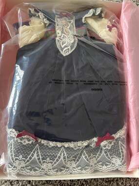 1997 Madame Alexander Little Women Journals Meg's Holiday Dress 738 12 1011